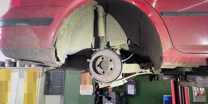 Waldstatt AR: Auto aufgrund technischer Mängel sichergestellt. Waldstatt AR