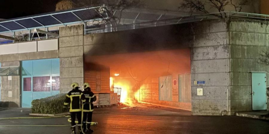 Brand in Villars-sur-Glâne