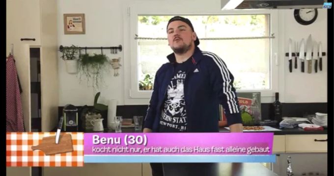 Beni bei «Swiss Dinner». beni