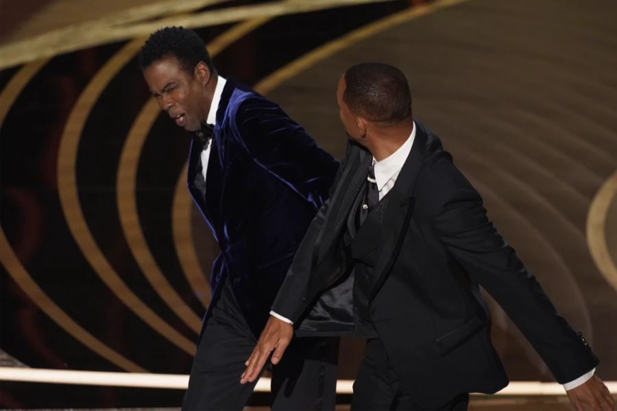 Die Ohrfeige von Will Smith sorgte an den diesjährigen Oscars für Entsetzen.