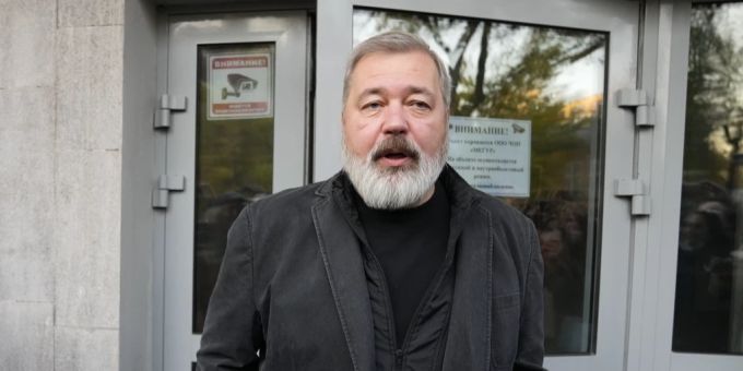 Der russische Friedensnobelpreisträger Dmitri Muratow. Russland Ukraine-Krieg