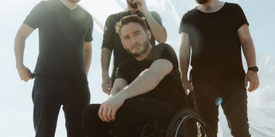 Die Band FHEELS um Sänger Felix Brückner (vorne) bringt ihr erstes Album auf den Markt.