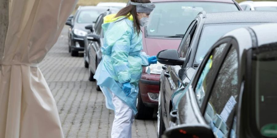 Coronatests in Stuttgart