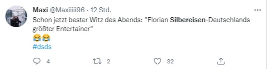 Flori kriegt auf Twitter Spott und Häme.