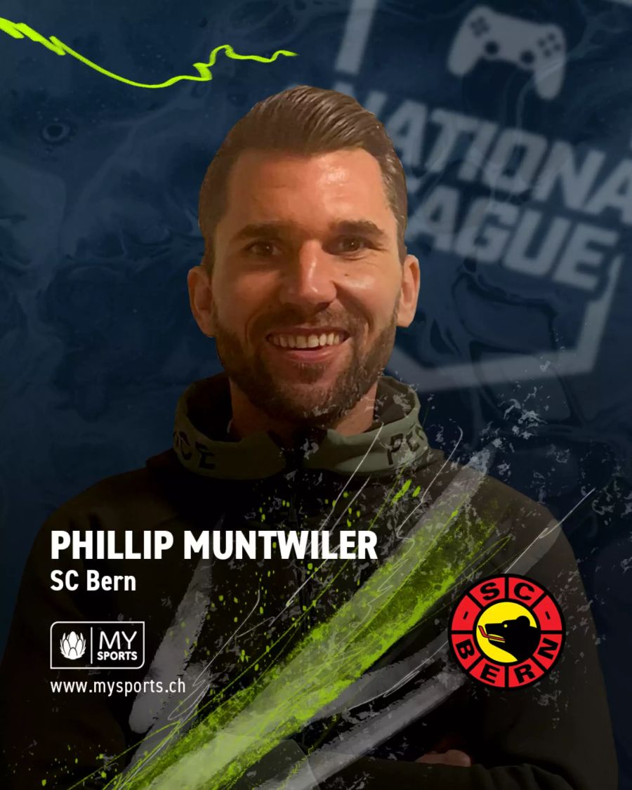 SC Bern: Phillip Muntwiler wird an der diesjährigen eNationalleague den SC Bern vertreten.