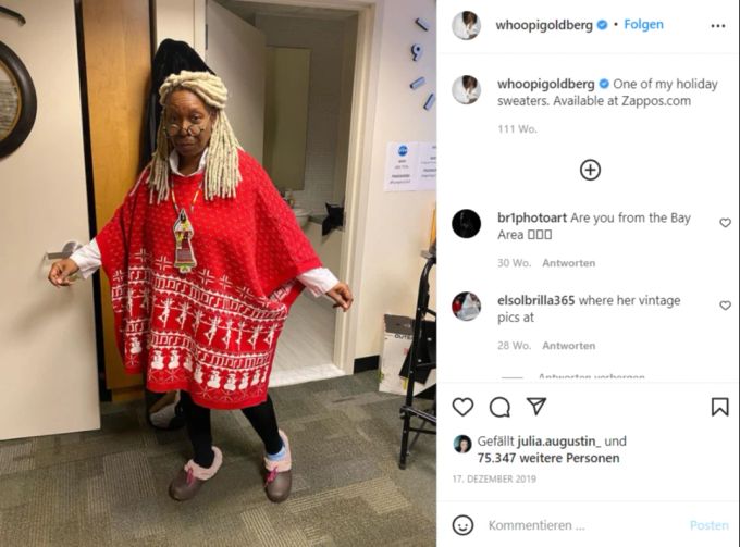 Whoopi Goldberg wurde erstmal von ihrer Arbeit als Talkmasterin suspendiert. Whoopi Goldberg