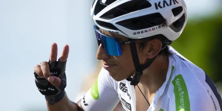 Hat die Klinik verlassen: Egan Bernal. Foto: Lalo R. Villar/AP/dpa