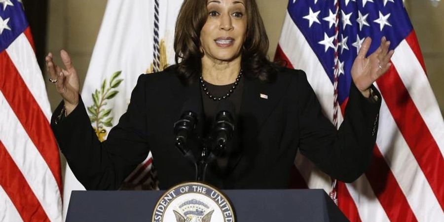 Kamala Harris wird bei der Münchner Sicherheitskonferenz Mitte Februar erwartet. Foto: Jay Laprete/ AP/dpa