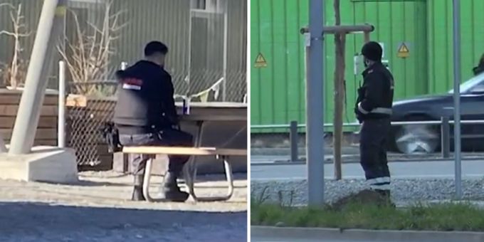 Im Asylzentrum - Ukraine-Flüchtlinge in Zürich von Security beschützt