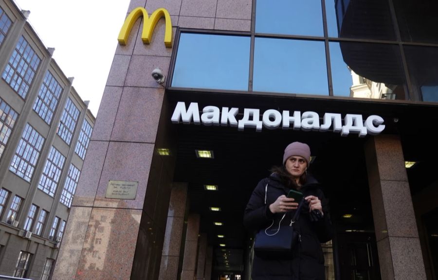 McDonalds Russland Ukraine Krieg