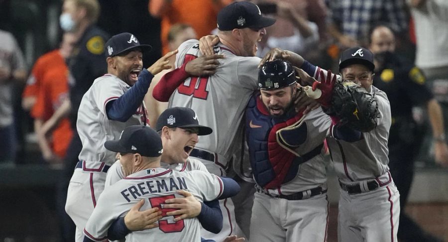 Die Atlanta Braves gewannen im vergangenen November die Meisterschaft im US-Baseball, erstmals seit 1995.