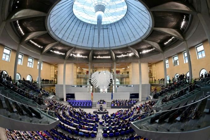 Plenarsaal des Bundestages Plenarsaal des Bundestages