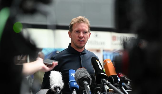 Trainer Julian Nagelsmann kurz vor der USA-Reise seiner Deutschen Nationalmannschaft. julian nagelsmann