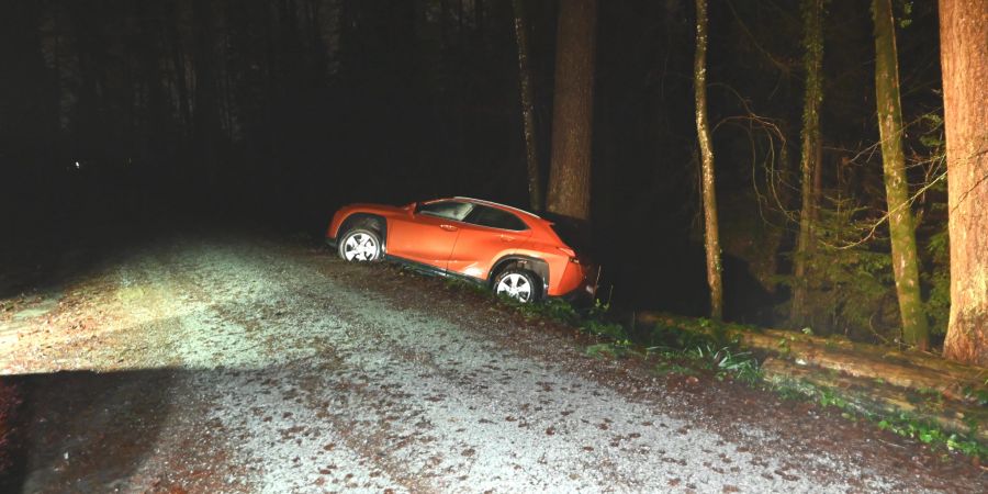 Fahrunfähig Selbstunfall verursacht