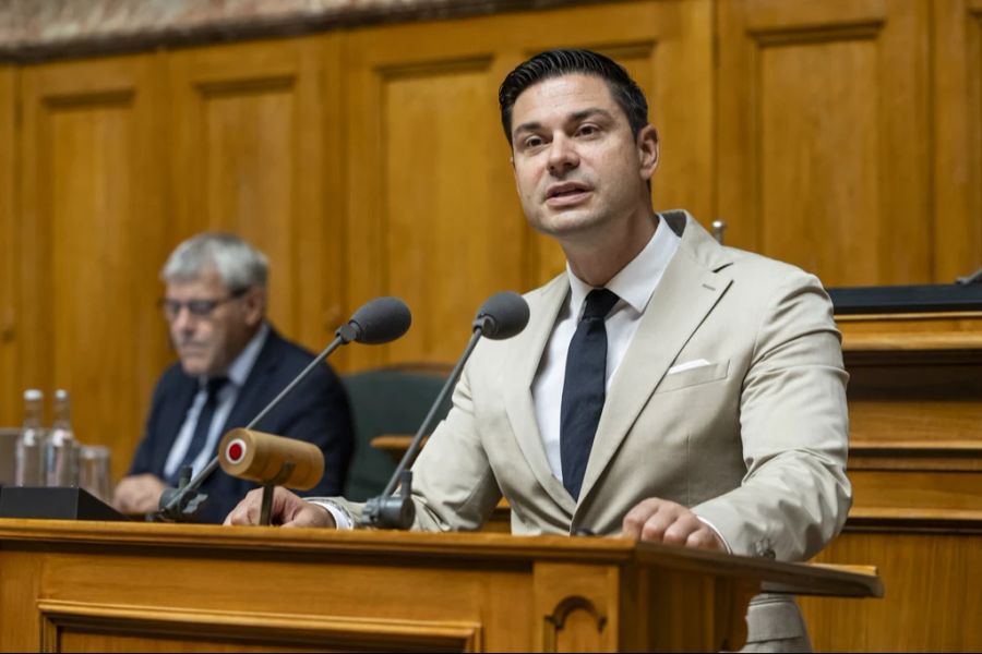 SVP-Nationalrat Benjamin Giezendanner will den Kanton Aargau im Ständerat vertreten. (Archivbild)