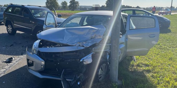 In Härkingen SO - Automobilist (60) wird bei Unfall schwer verletzt