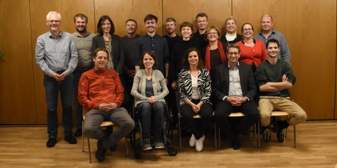 Die Kandidierenden der SP für die Kantonsratswahlen 2024 im Kanton St. Gallen. SP Nominierte