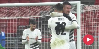 Traumkiste! - Fabian Rieder versenkt bei Rennes-Sieg einen Freistoss Traumkiste! - Fabian Rieder versenkt bei Rennes-Sieg einen Freistoss