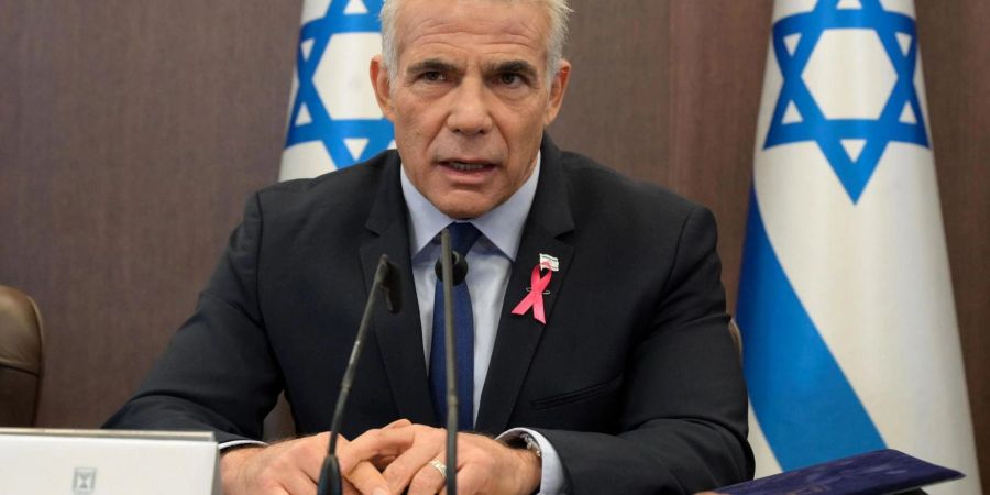 Jair Lapid, Oppositionsführer in Israel.