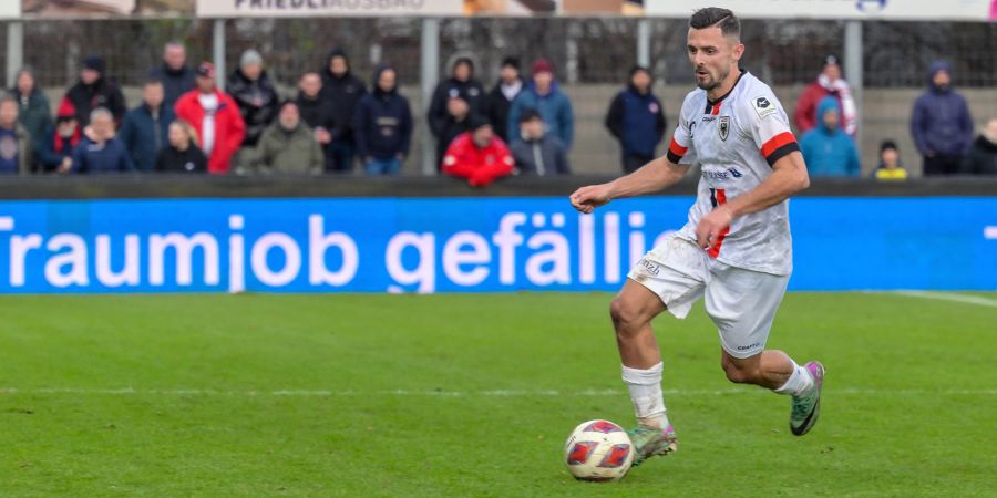 Nuno da Silva, Mittelfeldspieler FC Aarau. - Brügglifeld