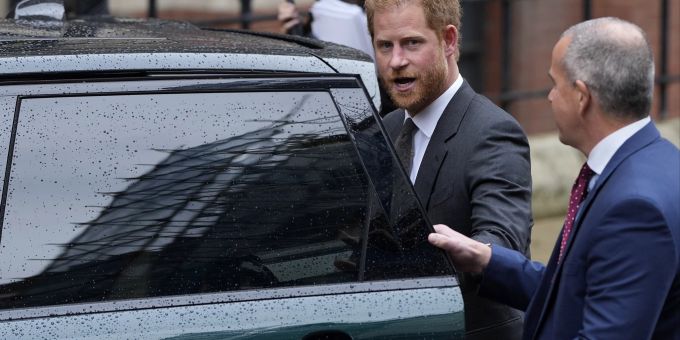 Prinz Harry kämpft für sein Recht auf Polizeischutz in London. Prinz Harry
