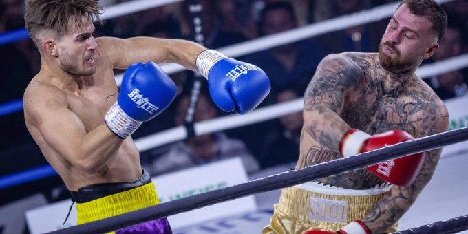 «Fame Fighting»-Boxen - Can Kaplan schickt Gigi Birofio auf die Matte