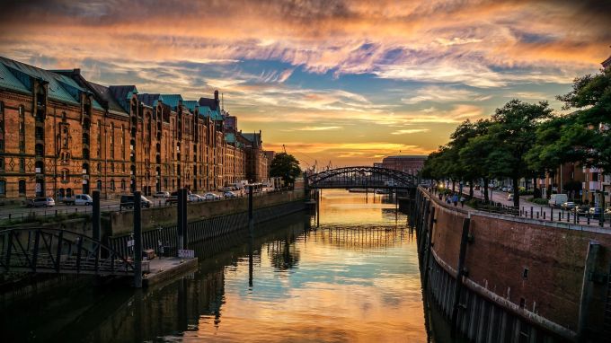 Moin, moin, Hamburch! Hamburgs Speicherstadt gehört zum UNESCO-Weltkulturerbe. Pixabay