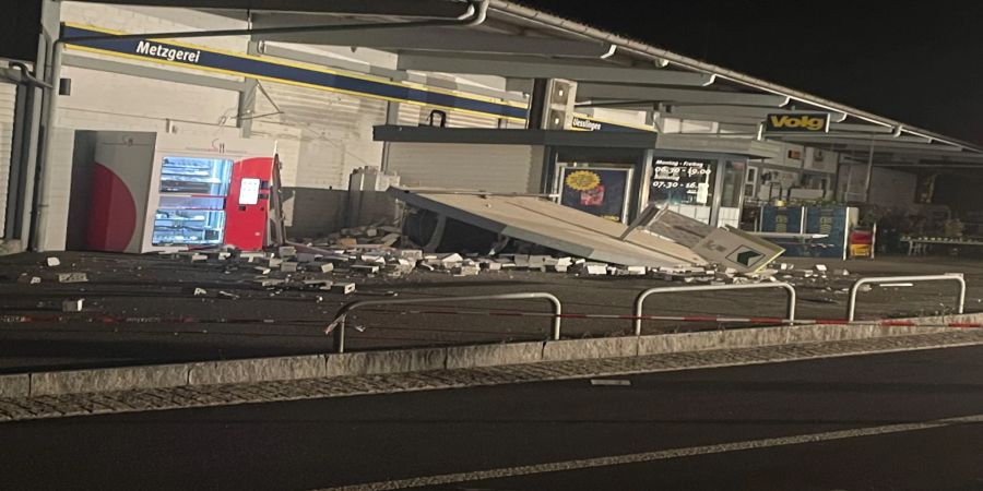 Uesslingen: Bankomat gesprengt