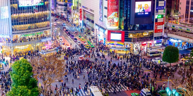 Shibuya Tokyo Nacht Japan