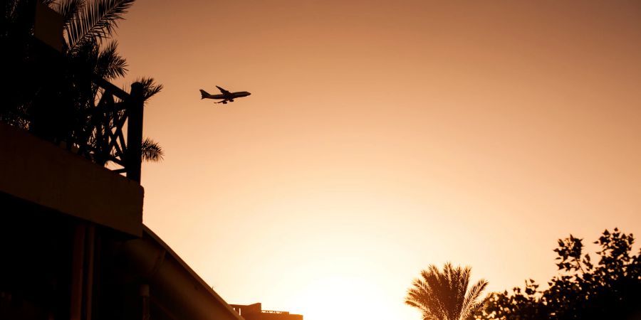 flugzeug im himmel