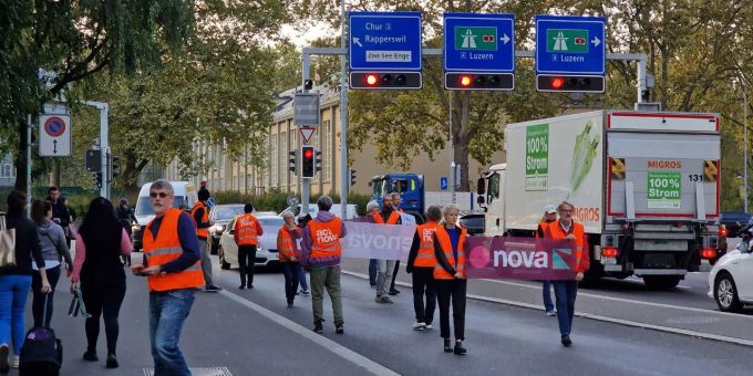 Zürich blockiert - Klima-Aktivistin über Demo: «Gibt mir so viel Kraft»