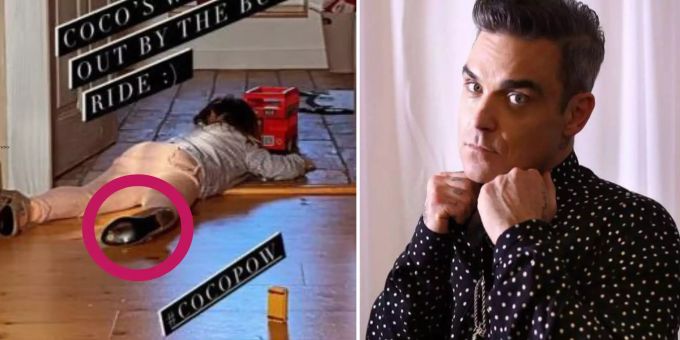Tochter in Highheels - Kinder-Orthopäde nimmt Robbie Williams in Schutz