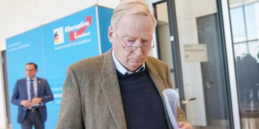 Alexander Gauland, Fraktionsvorsitzender der AfD. Foto: Michael Kappeler/dpa