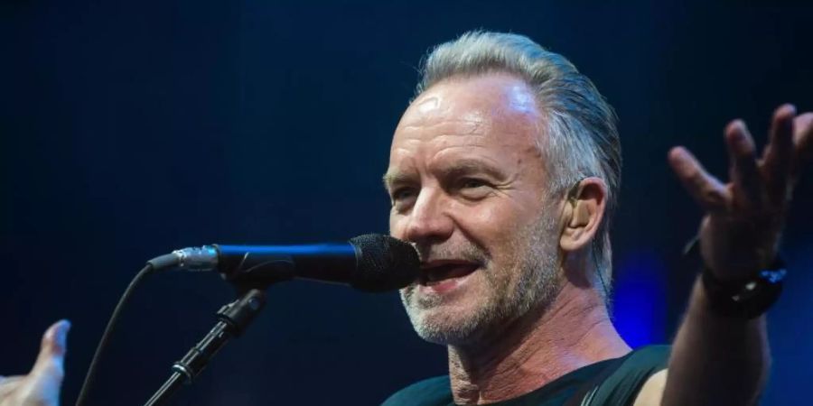 Sting singt immer wieder gerne im Duett. Foto: Christophe Gateau/dpa