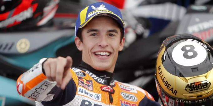 Feiert in Portugal sein Comeback: Marc Marquez. Foto: Alberto Saiz/AP/dpa Feiert in Portugal sein Comeback: Marc Marquez. Foto: Alberto Saiz/AP/dpa