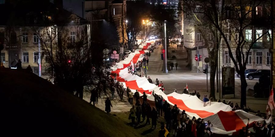 «Tag der Freiheit» in Belarus - Solidarität in Litauen