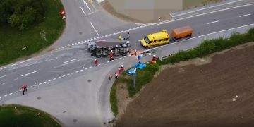 Unfall Lkw