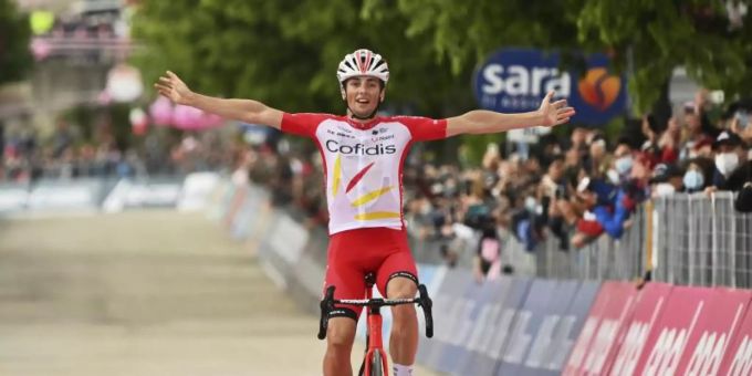 Valter weiter in Rosa - Lafay gewinnt achte Etappe des Giro d'Italia