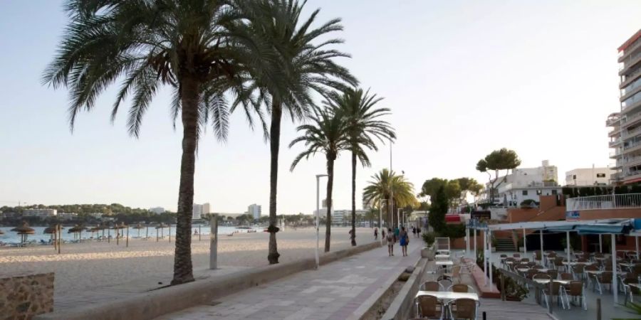 Strandpromenade auf Mallorca