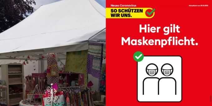 Flawil: Am Frühlingsmarkt gilt Maskenpflicht. Gemeinde Flawil