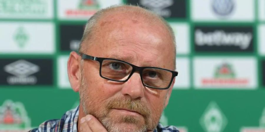Thomas Schaaf kann sich bei Werder Bremen einen Investor vorstellen. Foto: Carmen Jaspersen/dpa