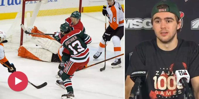 Unser NHL-Star trifft - Hischier: «Endlich ist diese Serie gebrochen»