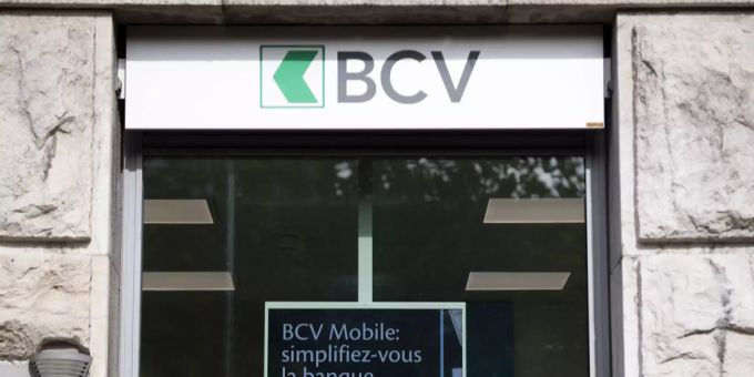Eine Filiale der Banque Cantonale Vaudoise. Banque Cantonale Vaudoise