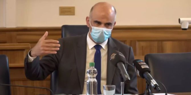 Alain Berset Uri Coronavirus