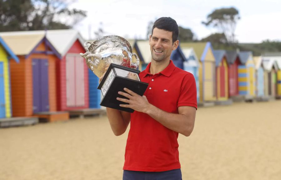 Novak Djokovic gewann zuletzt die Australian Open.