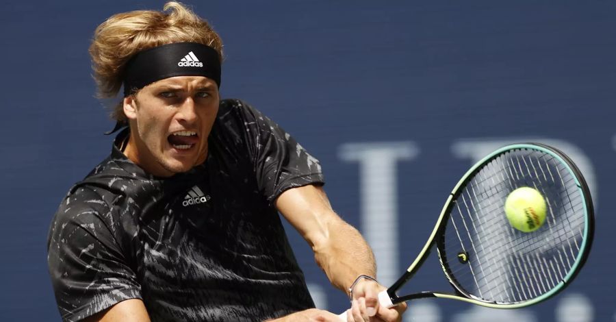 Alexander Zverev im Einsatz an den US Open.