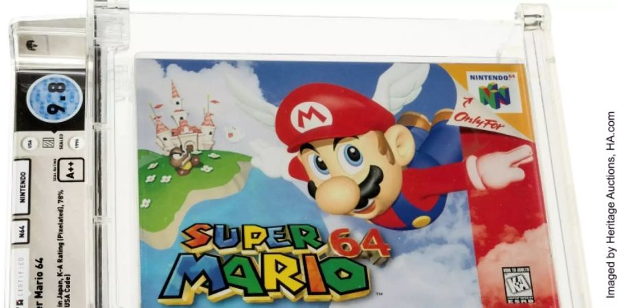 Das Videospiel «Super Mario 64»