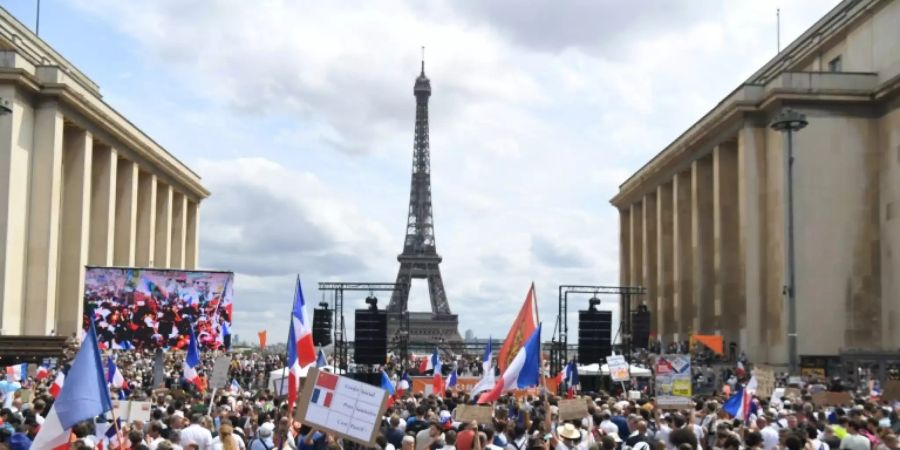 Protest in Paris