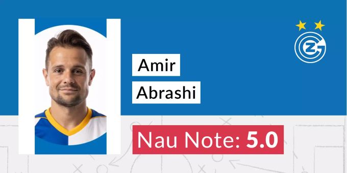 Die Nau.ch-Note für Amir Abrashi von GC. gc