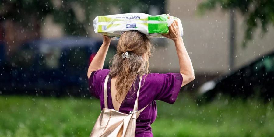 Regen schweiz gewitter